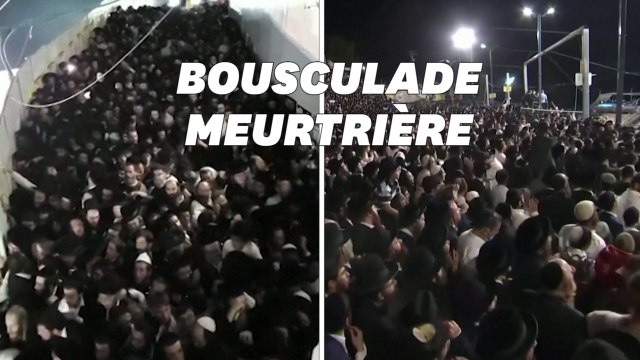 En Israël, une bousculade lors d'un pèlerinage au mont Meron fait des dizaines de morts