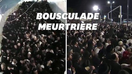 En Israël, une bousculade lors d'un pèlerinage au mont Meron fait des dizaines de morts