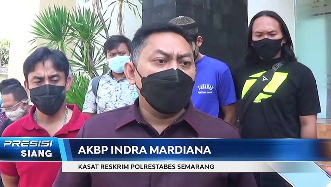 Polrestabes Semarang Gelar Rekonstruksi Pembunuhan Didasari Rasa Cemburu [REVISI]