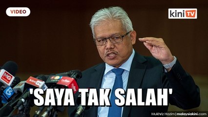 'Yang anda rasa saya buat salah ni kenapa? Saya tak salah' - Hamzah