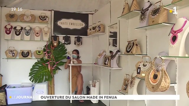 Les artisans locaux exposent au salon Made in fenua jusqu'au 2 mai