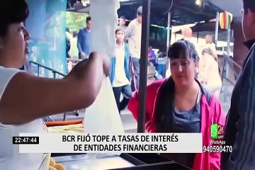 Ley de tope de tasas de interés perjudicaría a microempresarios
