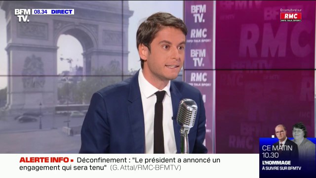 Pass sanitaire: Gabriel Attal affirme qu'il n'est pas prévu de revenir sur la gratuité des tests PCR