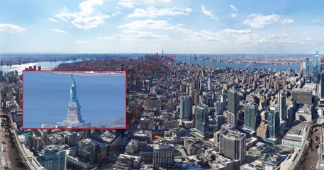 La foto más grande y precisa jamás tomada de Nueva York:  120.000 megapíxeles