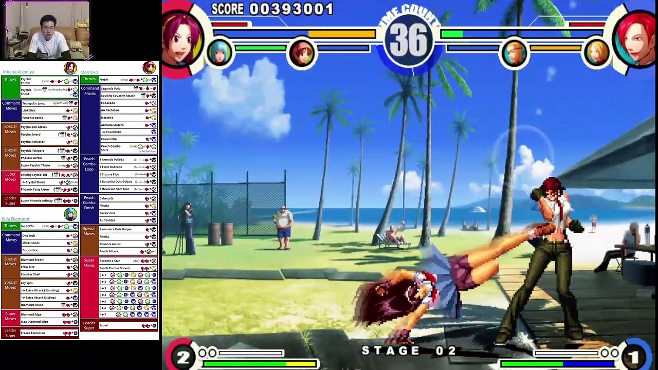 (PS2) King of Fighter XI - 29 - KOF Gal's Special Team - Lv 8