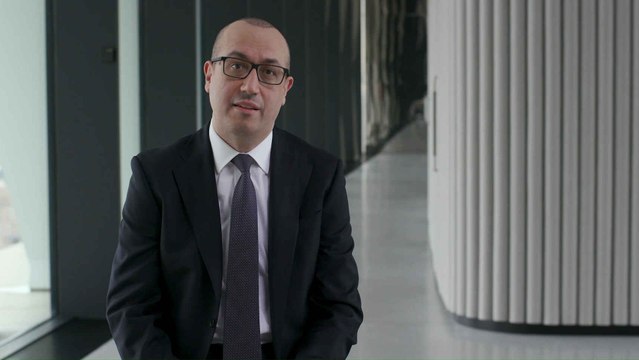 Onur Genç, consejero delegado de BBVA, presenta los resultados del primer trimestre.