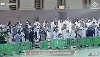 صلاة التراويح , 14 رمضان 1442هـ , المسجد النبوي, خالد المهنا