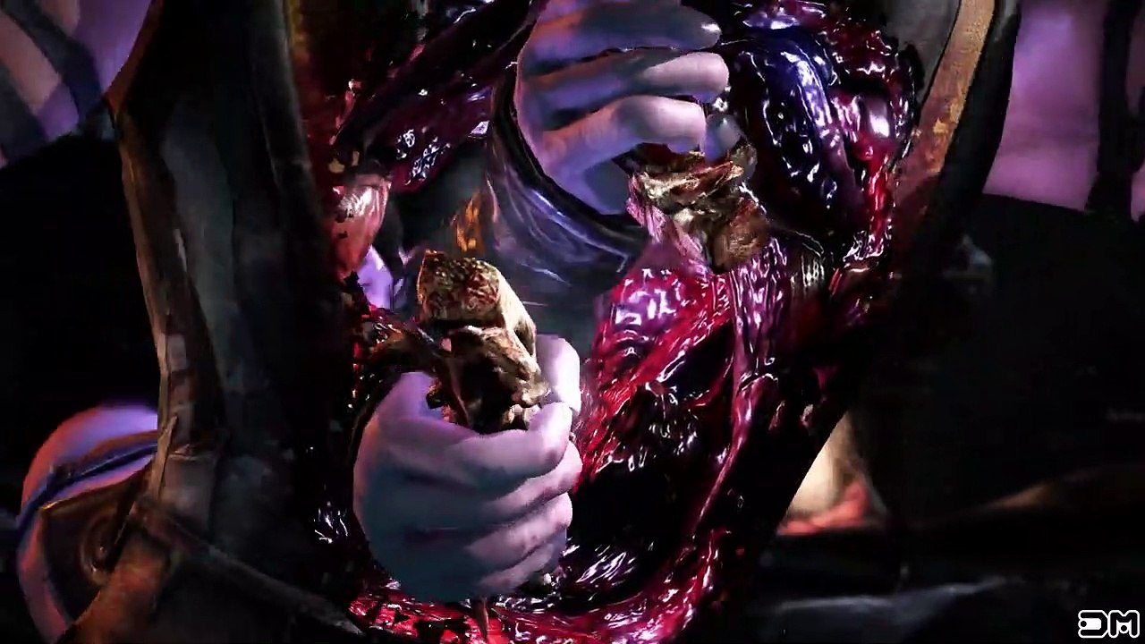 Mortal Kombat XL - Sub-Zero Chest Kold Fatality on All Characters (All DLC Characters Included)