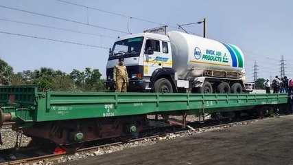 India Today boards Oxygen Express as Railways brings lifesaving gas to many