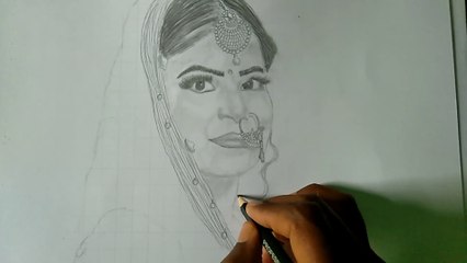 how to draw banita behera potraits for beginners||Jackson Nayak ️️️