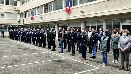 Marseille : Cérémonie en hommage à la policière tuée la semaine dernière