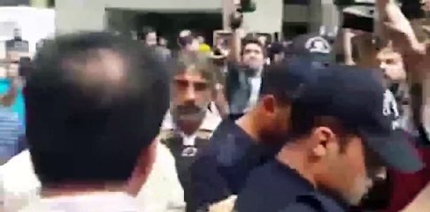 CHP'li Mahmut Tanal polise saldırdı
