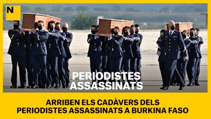 Arriben els cadàvers dels periodistes assassinats a Burkina Faso