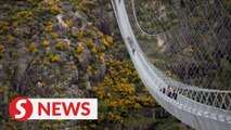 World's longest pedestrian bridge opens in Portugal