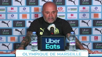 OM-RCSA : Sampaoli " l'idée est d'aller en permanence vers le but adverse"