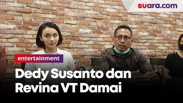 Sepakat Damai, Dedy Susanto Resmi Cabut Laporan Terhadap Revina VT