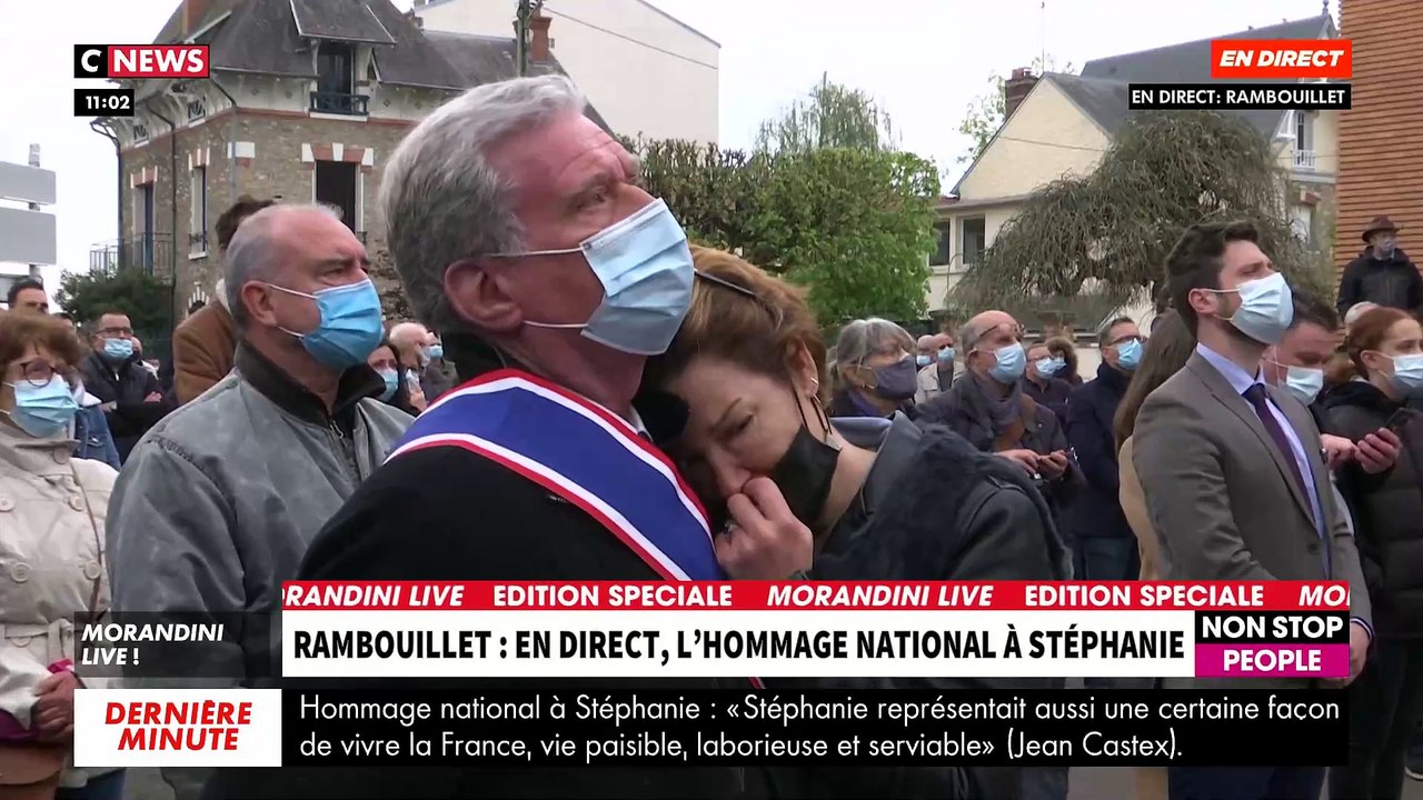 Hommage national à Stéphanie Monfermé, la policière tuée à Rambouillet - Très forte émotion ce matin lorsqu'a été diffusée la chanson de Bonnie Tyler "It's a heartache", son titre préféré