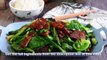 Stir Fry Any Vegetables W/ This Chinese Classic Recipe! Baby Kailan & Air Fried Crispy Pork Stir Fry