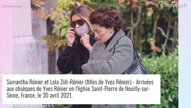 Obsèques d'Yves Rénier : sa femme Karin éprouvée mais soutenue par ses fils, le clan fait face