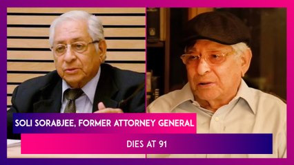 Soli Sorabjee, Former Attorney General, Dies At 91 After Contracting COVID-19
