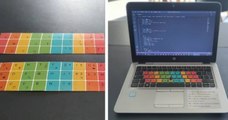 À 16 ans, il invente un accessoire de clavier d'ordinateur pour les personnes dyslexiques et dyspraxiques