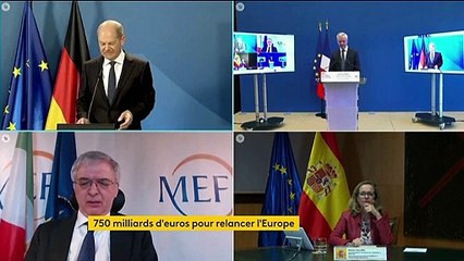 Europe : 750 milliards pour relancer l'économie