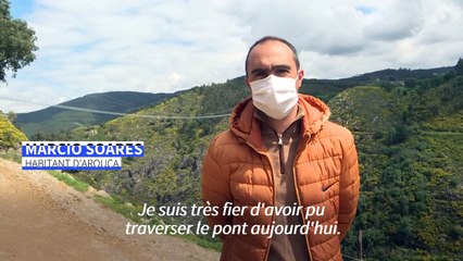 Au Portugal, le pont pédestre suspendu le plus long du monde