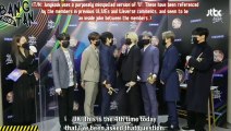 (ENG) BTS GDA backstage Interview | Message To One another