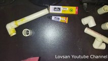 How to Use PV Seal CPVC Solvent Cement for Joint PVC Plastic Pipe (in Hindi) | PVC Coupler Joint