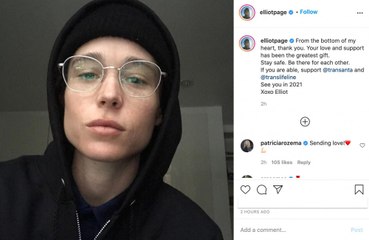 Elliot Page n'a jamais été aussi heureux