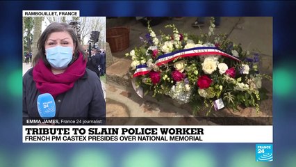 France honours woman killed in terror attack against police