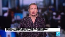Le Kirghizstan déplore une douzaine de morts dans des accrochages frontaliers avec le Tadjikistan