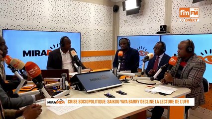 Crise politique Saikou yaya barry décline la lecture de l'UFR