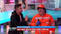 Humor: Iván Limpias contagió su alegría y puso a bailar a los presentadores de La Revista