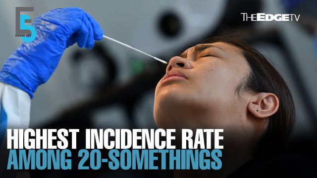 EVENING 5: 20-somethings record highest Covid-19 incidence rate