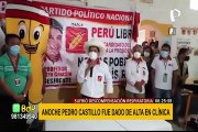 Pedro Castillo: así fue dado de alta el candidato de Perú Libre