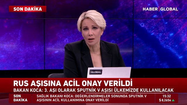 Bakan Koca duyurdu: Sputnik V aşısı için acil kullanım onayı verildi