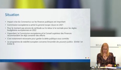 La Belgique va exposer sa trajectoire budgétaire à la Commission européenne