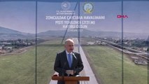 ZONGULDAK Bakan Karaismailoğlu, pisti büyütülerek yenilen Zonguldak Çaycuma Havalimanı'nı ziyaret etti