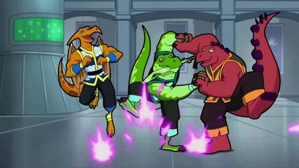 Kung Fu Dino Posse - Skored Straight | Full Episode | Kids Videos