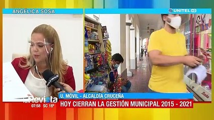 Angélica Sosa se refiere a la gestión que se llevó adelante en el municipio cruceño