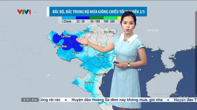 DỰ BÁO THỜI TIẾT hôm nay và ngày mai 1/5 - Thời tiết 3 ngày tới Bản tin dự báo thời tiết đêm nay