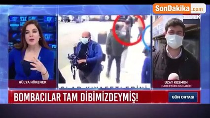 Otogar bombacıları canlı yayına böyle yakalanmış!