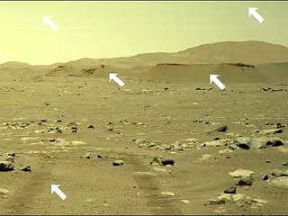 Perseverance Rover Capture Three Planet And Ingenuity Mars Helicopter at High Al