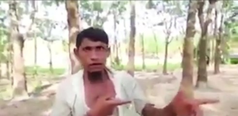 Dilsiz bir Arakanlı Müslüman yaşanılan vahşeti böyle anlatıyor!