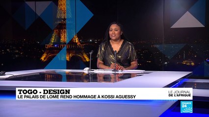 Togo : le Palais de Lomé rend hommage au designer Kossi Aguessy