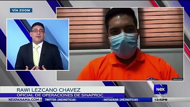 Entrevista a Rawi Lezcano Chavez, oficial de operaciones de Sinaproc - Nex Noticias