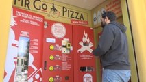 Roma abre su primera máquina expendedora que cocina pizzas en el momento