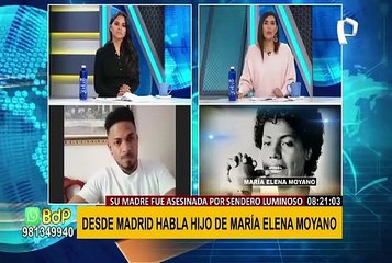 Desde Madrid | Hijo de María Elena Moyona: “Es triste seguir hablando de Sendero Luminoso 30 años después”