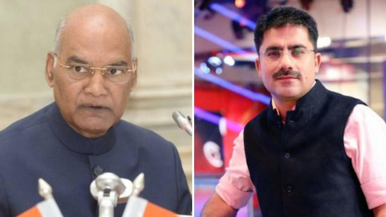 President Ram Nath Kovind pays tribute to Rohit Sardana